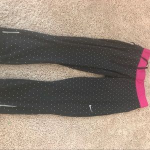 Nike dry fit workout pants. Calf length